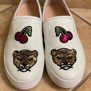 kate spade “lizbeth” slip ons